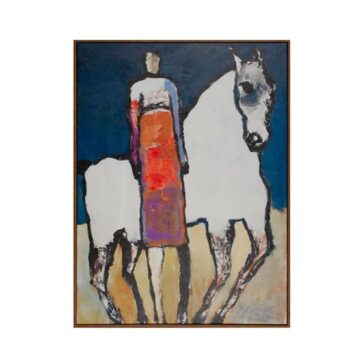 White Horse Orange Rider