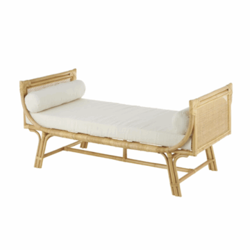 Rattan Wrap Bench
