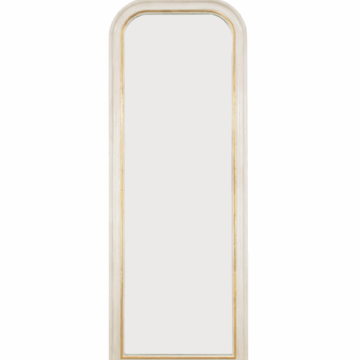 White & Gold Full Length Mirror