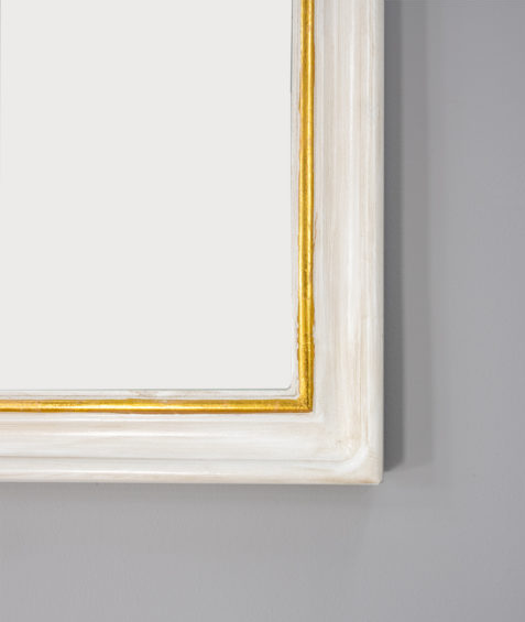 White & Gold Full Length Mirror - Image 2