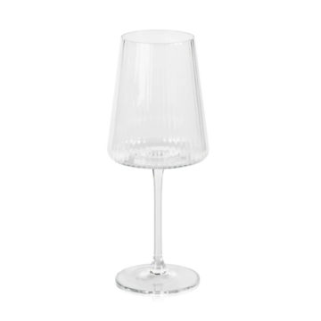 Bandol Fluted Textured Wine Glasses, Set of 6