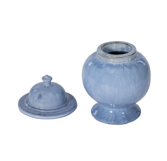 Misha Stoneware Ginger Jar, Medium - Image 2