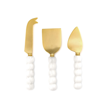 Modern Pop Cheese Knives, Set of 3