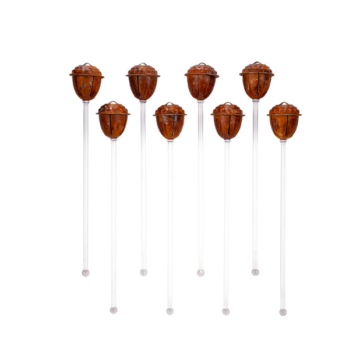 Acorn Bell Stir Sticks