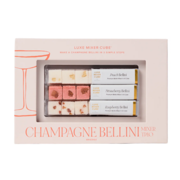 Champagne Bellini Mixer Cubes