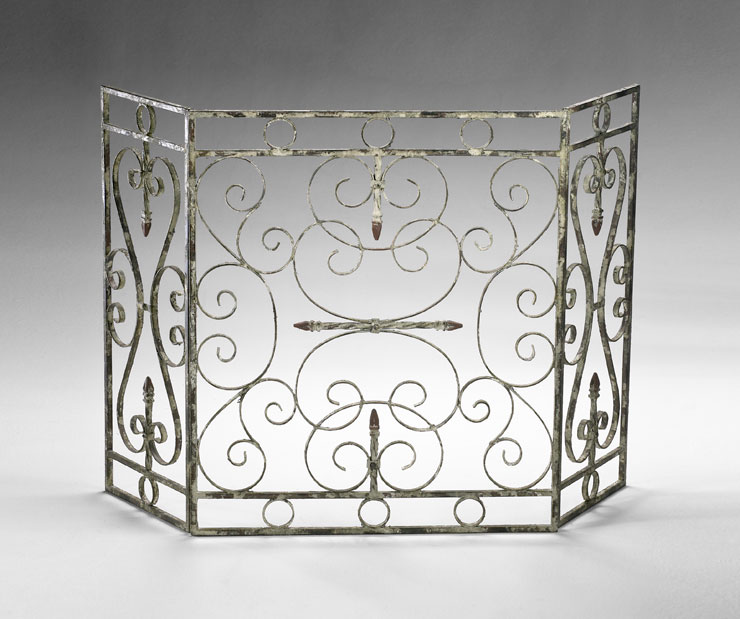 Crawford Metal Fireplace Screen Nest Fine Gifts And Interiors