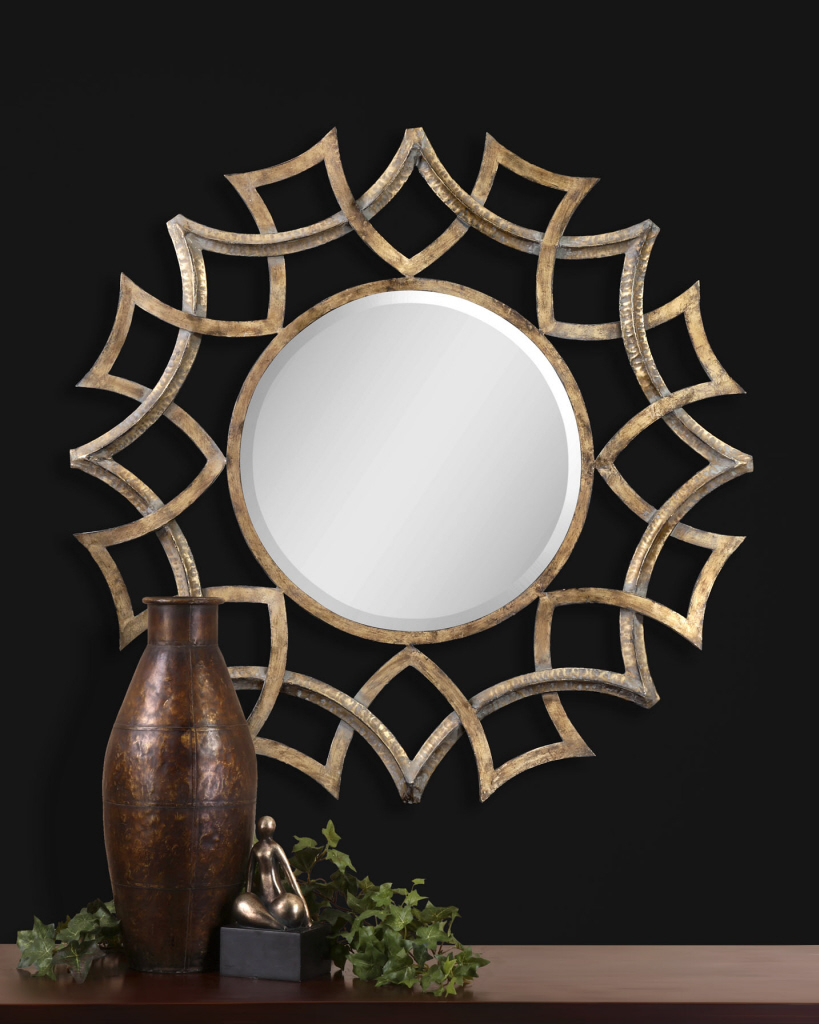 Demarco Round Mirror Nest Fine Gifts And Interiors Demarco Round Mirror