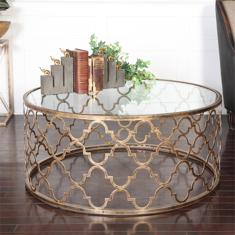 Quatrefoil Coffee Table Nest Fine Gifts And Interiors Quatrefoil Coffee Table